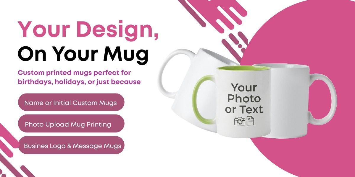 Printed Mugs Banner