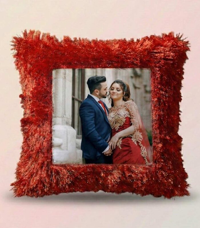 Red-Fur-Cushion-printed