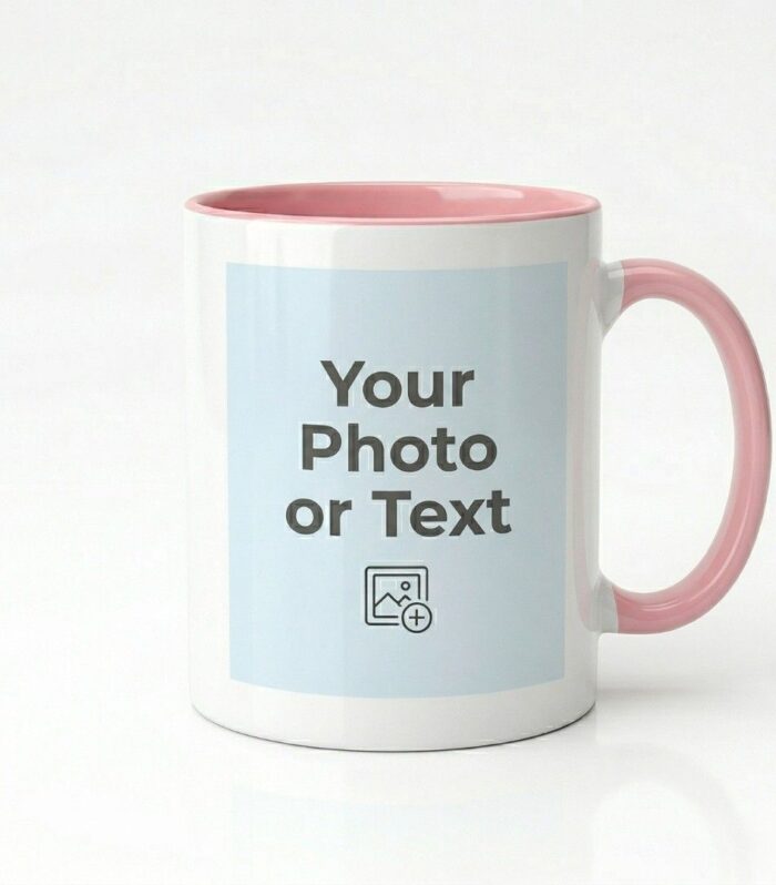 Pink-handle-coffee-mug-your-name